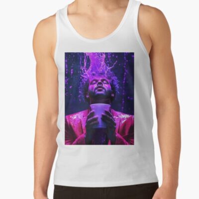The Weeknd Purple Drink Pop Culture Art Tank Top