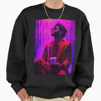 The Weeknd Purple Chemical Splash Art Sweatshirt
