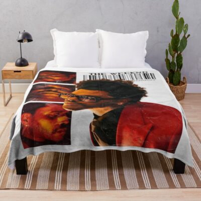 The Weeknd Singer Throw Blanket