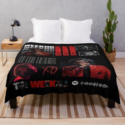 Starboy The Weeknd Throw Blanket