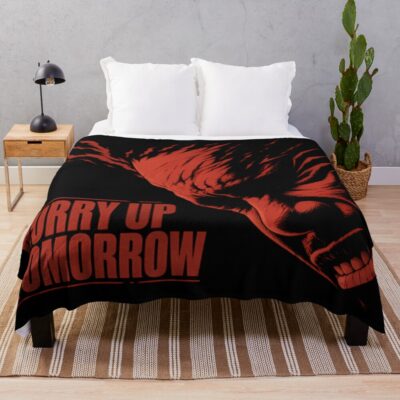 Hurry Up Tomorrow Throw Blanket