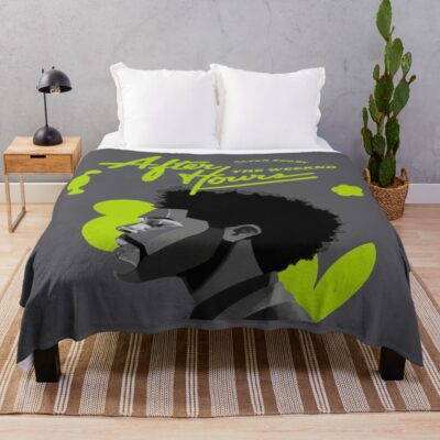 The Weekend Midnight Echo Throw Blanket