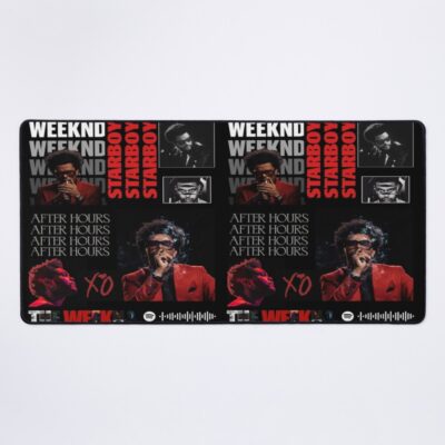 Album Starboy The Weeknd Mouse Pad