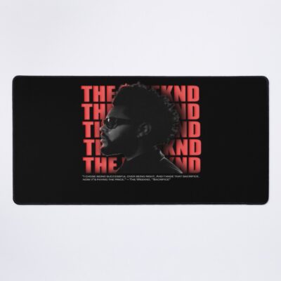 Midnight Pop The Weeknd Mouse Pad