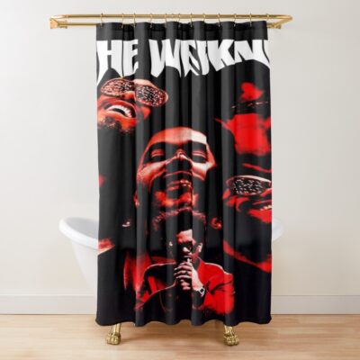 The Weeknd After Hours Shower Curtain