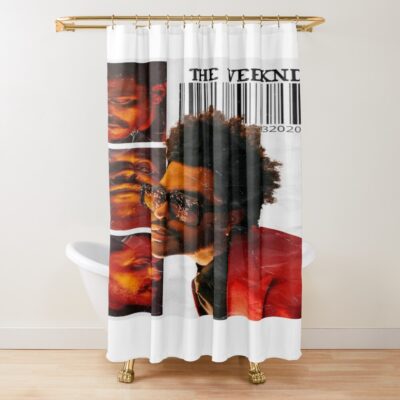 Midnight Pop Inspired Design Shower Curtain