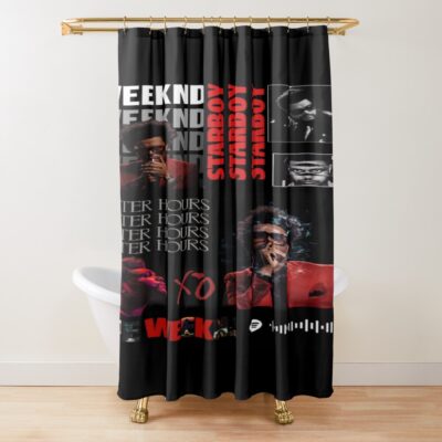 Album Starboy Shower Curtain
