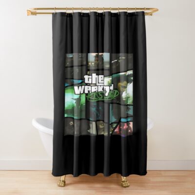 Kiss Land Poster Cosplay Grand Game Shower Curtain