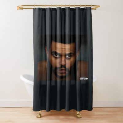 Hurry Up Tomorrow Album Cover Shower Curtain
