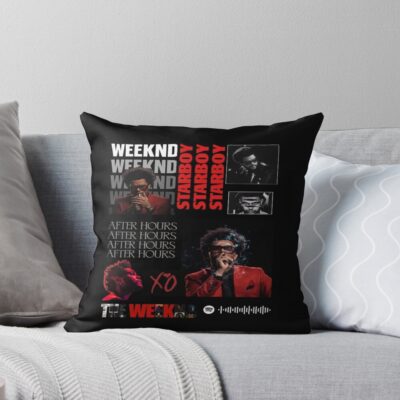 Starboy The Weeknd Throw Pillow