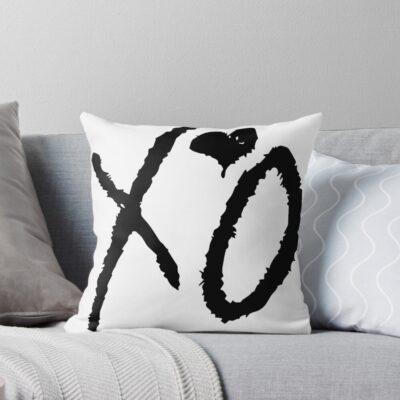 Team Xo The Weeknd Throw Pillow